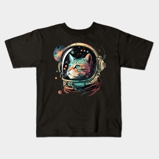 space cat Kids T-Shirt